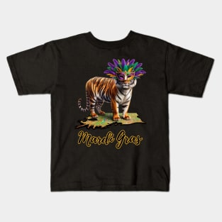 Mardi Gras Shirt Kids Mardi Gras Shirt Family Parade Shirt Bourbon Street Shirt Mardi Gras Gift Fat Tuesday Gift Friend Fleur de Lis Kids T-Shirt